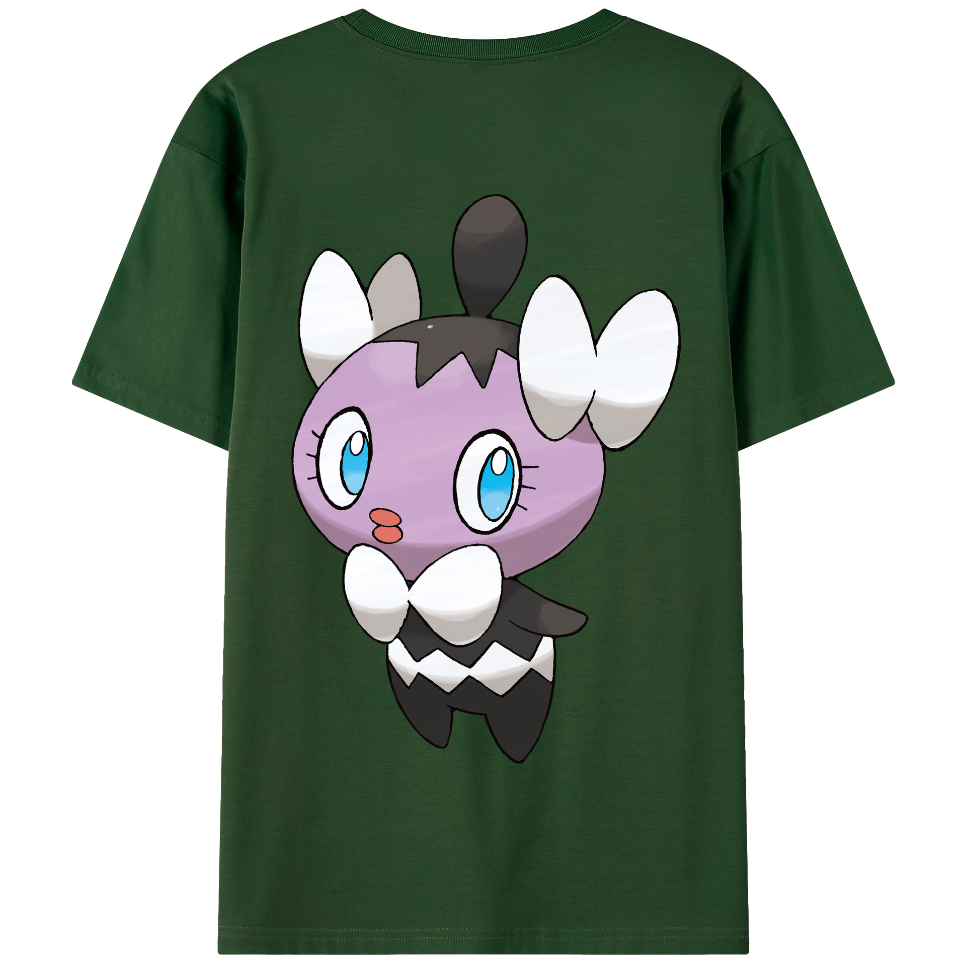（画像用） ポケットモンスター Pokémon 綿100％半袖Tシャツ（背面プリント）